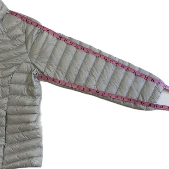 32 Degrees Heat Down Jacket, 650 Fill Power, Quilt Lines, Gray, Large, NWT - Picture 10 of 15